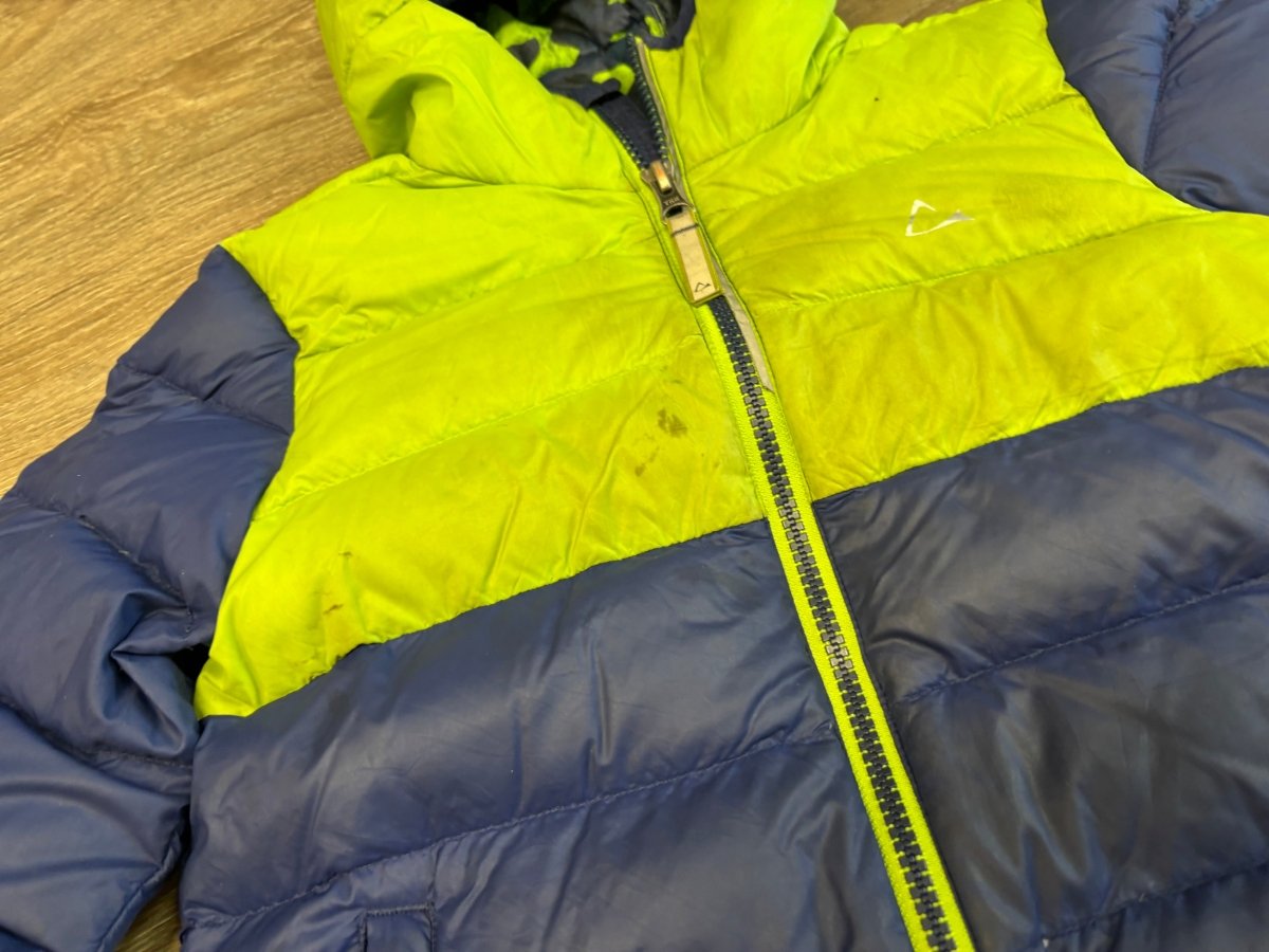Paradox Packable Synthetic Puffer Jacket Green Blue | Size 6 play - Nest and Sprout - Consignment