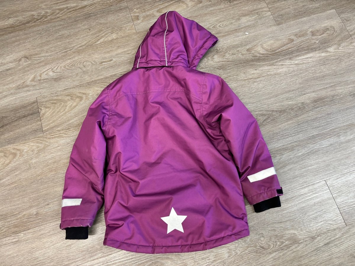 Villervalla Purple Winter Jacket | Size 144 - Nest and Sprout - Consignment