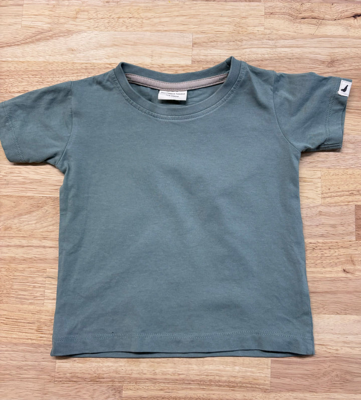 Turtledove London Shirt, 1-2 Years, Sage Green