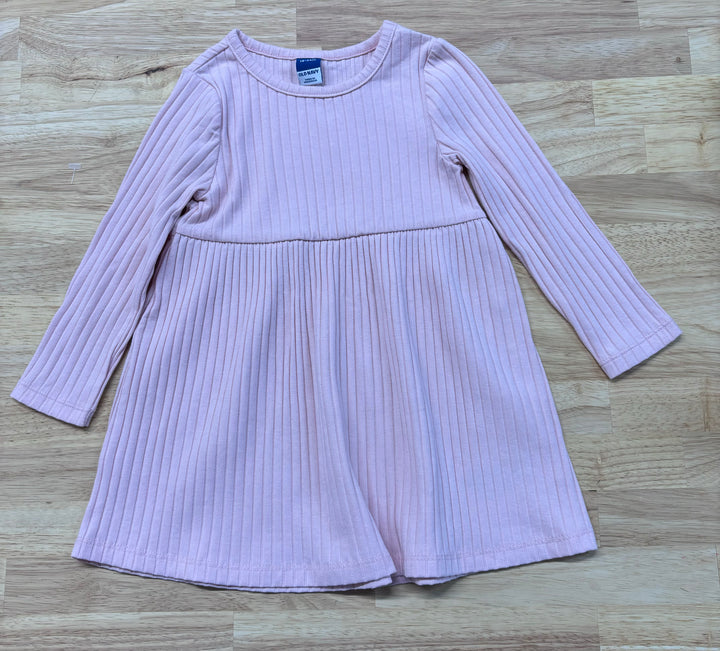 Old Navy Ribbed Dress, 18-24 Months, Long Sleeve