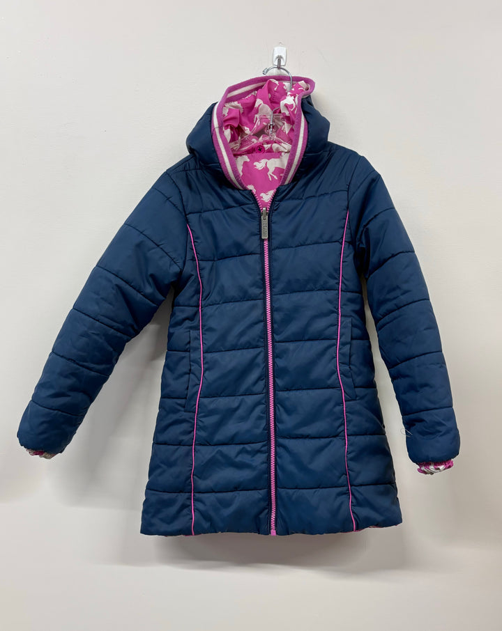 Hatley Reversible Puffer Jacket, Size 7 | imperfect