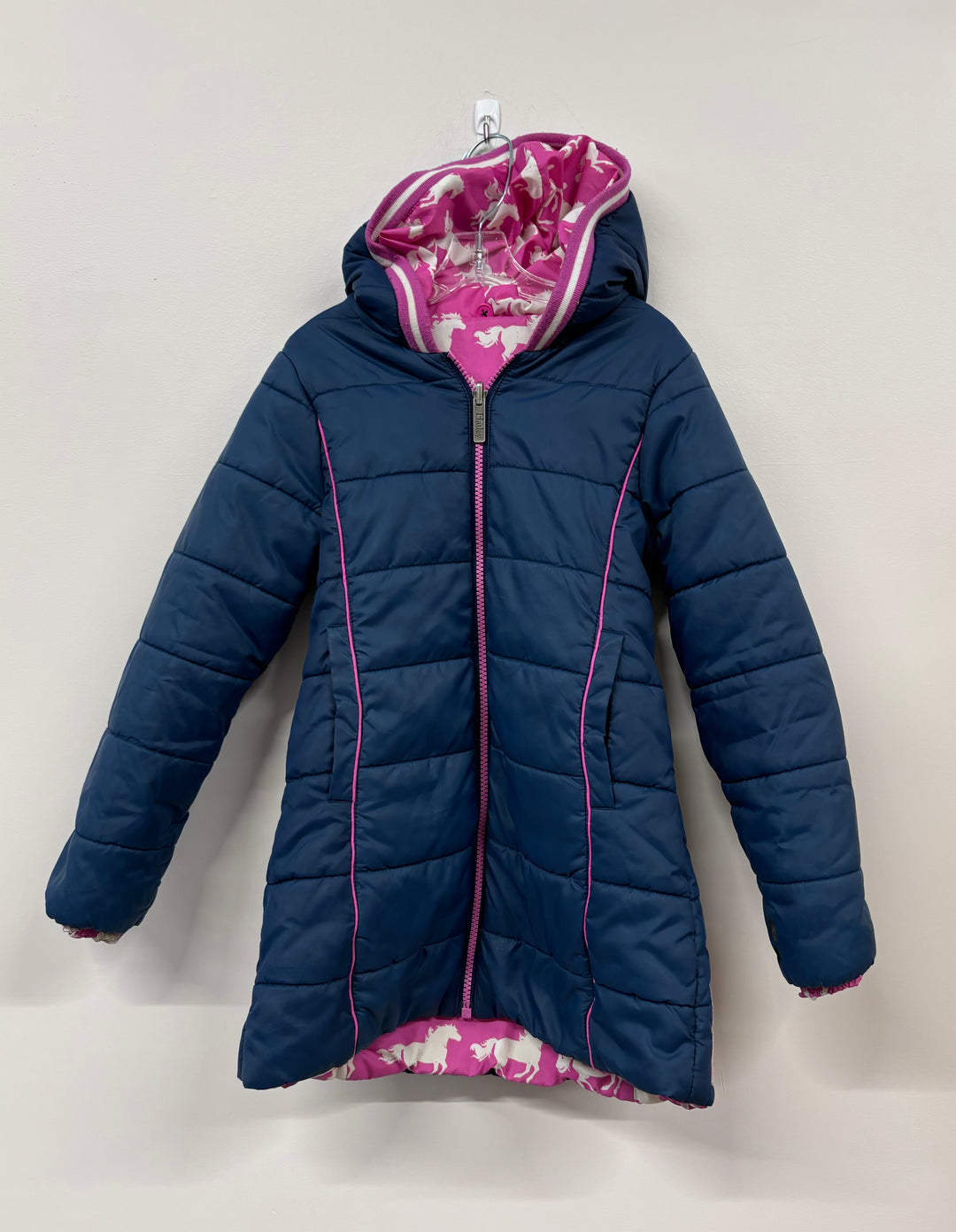 Hatley Reversible Puffer Jacket, Size 7 | imperfect