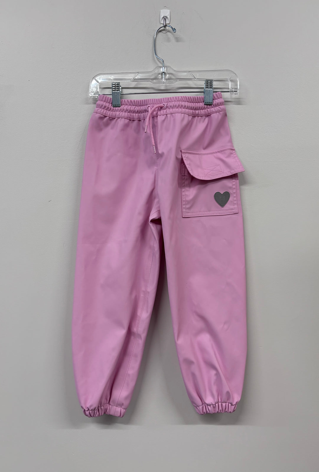 Hatley Rain Pants, Size 4, Light Pink