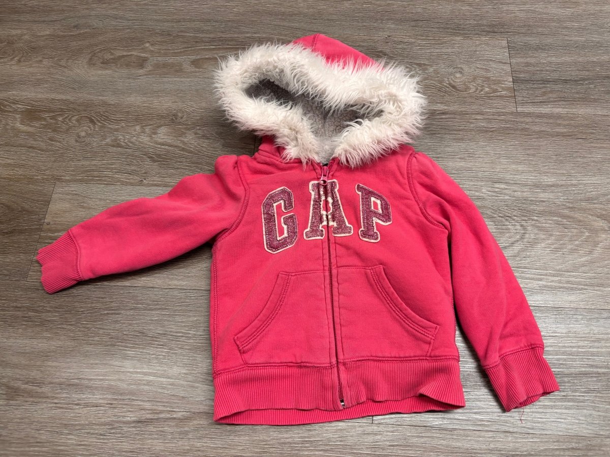 Gap Fleece Sweater Jacket – Size 4T - Nest and Sprout - Consignment