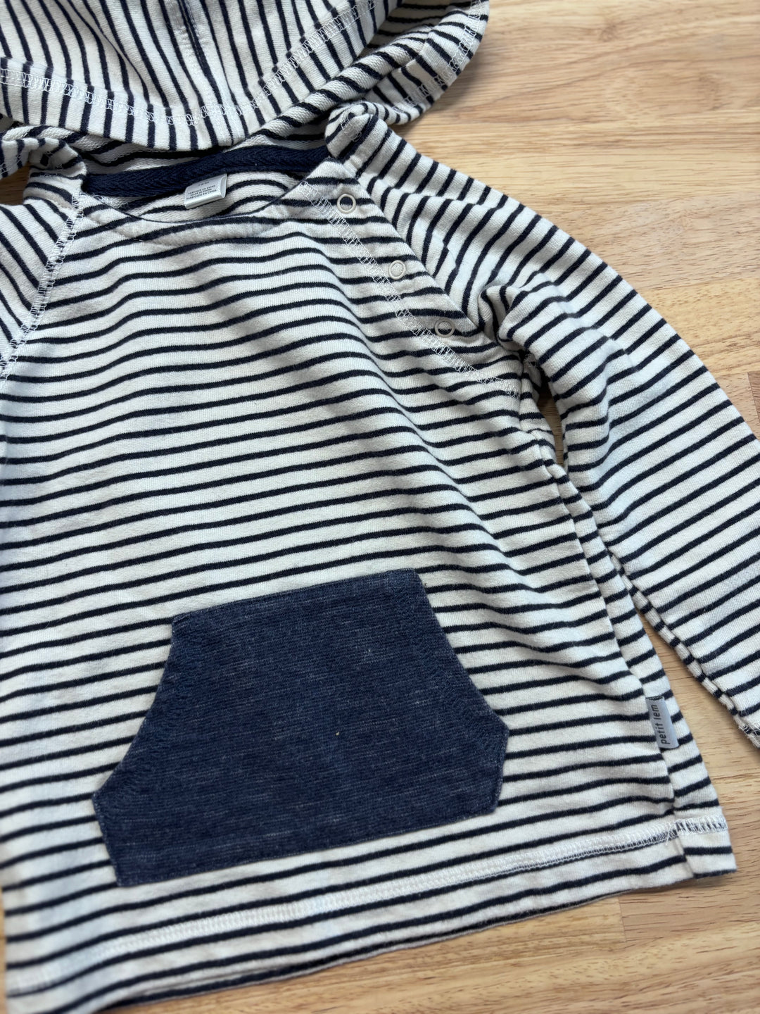 Petit Lem Hooded Shirt - 18 Months