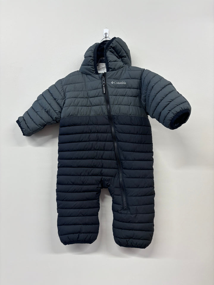 Columbia Reversible Puffy Snow Suit - 6-12 Months