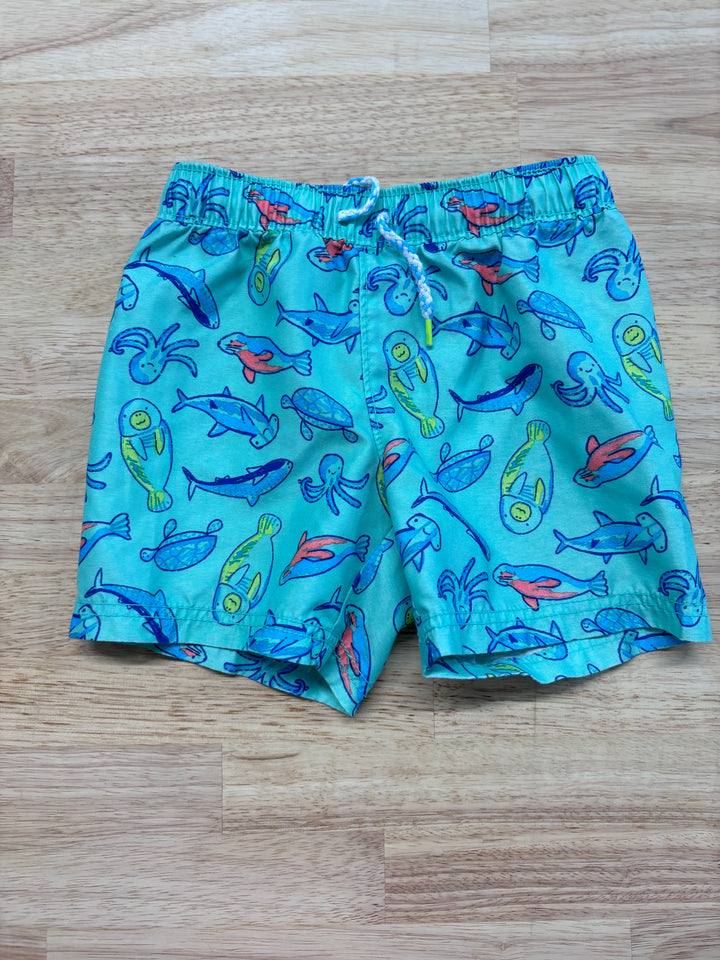 Old Navy Swim Shorts, Size 18-24 Months