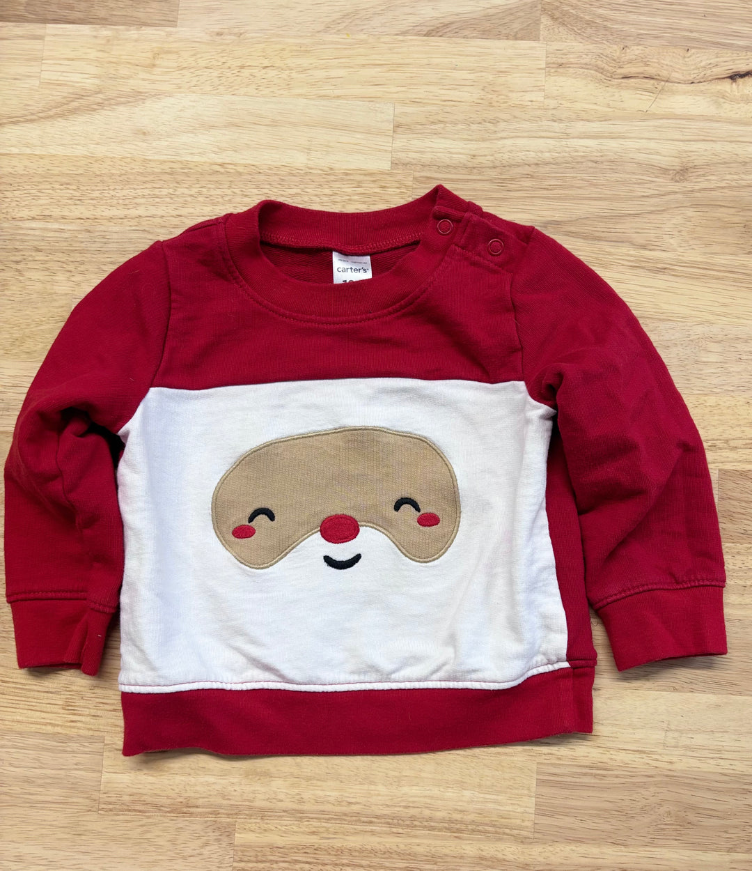 Carters Santa Sweater - 18 Months