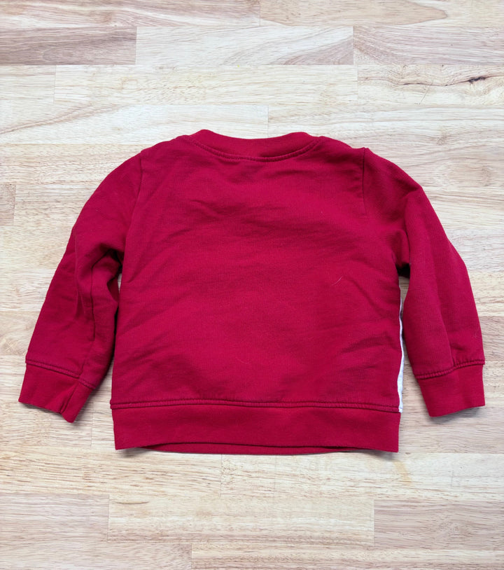 Carters Santa Sweater - 18 Months