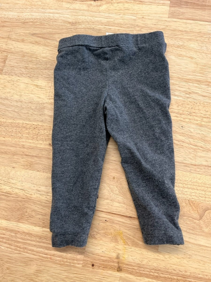 Kate Spade 12 Month Pants – Grey with Ruffles - Nest and Sprout - Consignment
