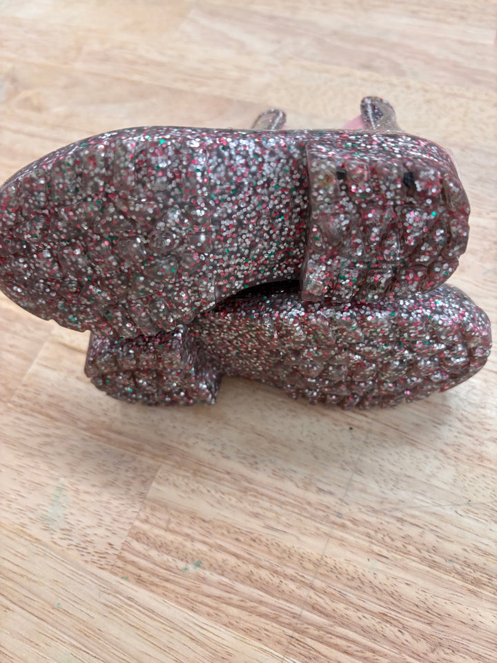 Old Navy Size 5 Glitter Ankle Boots (Narrow Fit)