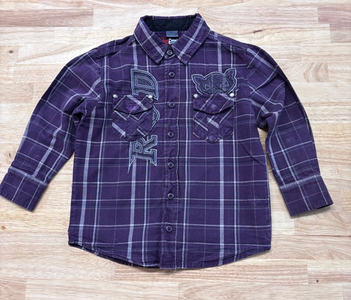 Rad Empire Button - Down Shirt - Size 5 - Nest and Sprout - Consignment