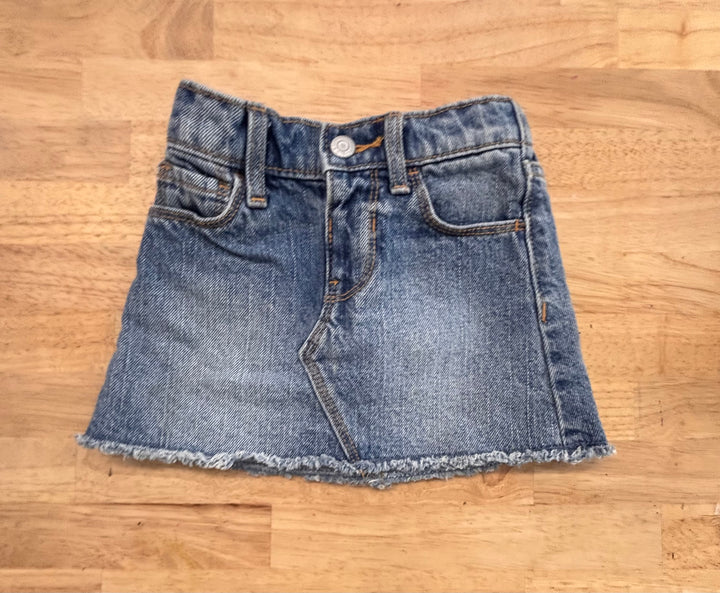 Old Navy 18–24M Denim Skirt (Light-Medium Wash)