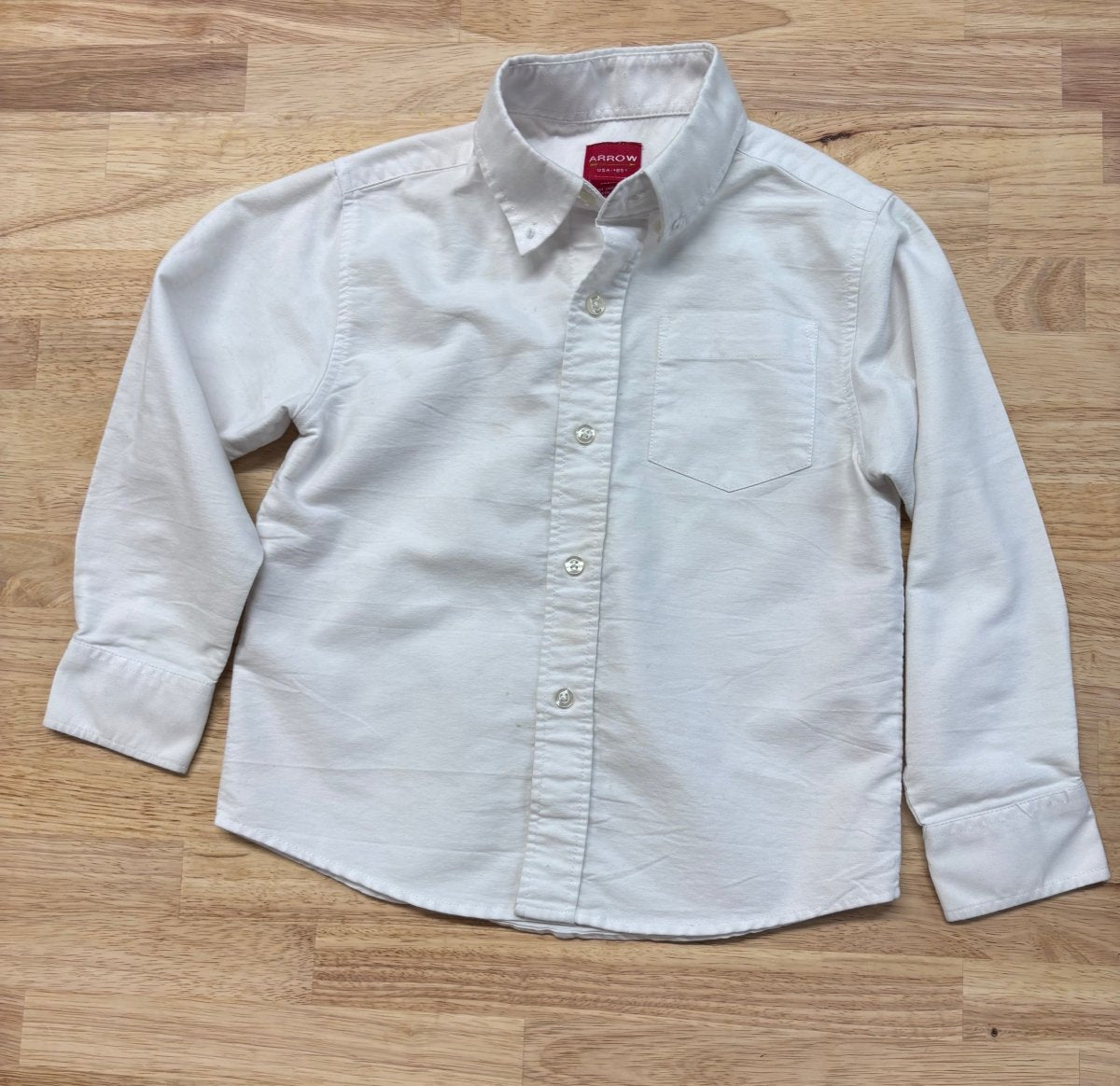 Arrow Midweight Button - Down Shirt - Size 7 Imperfect - Nest and Sprout - Consignment