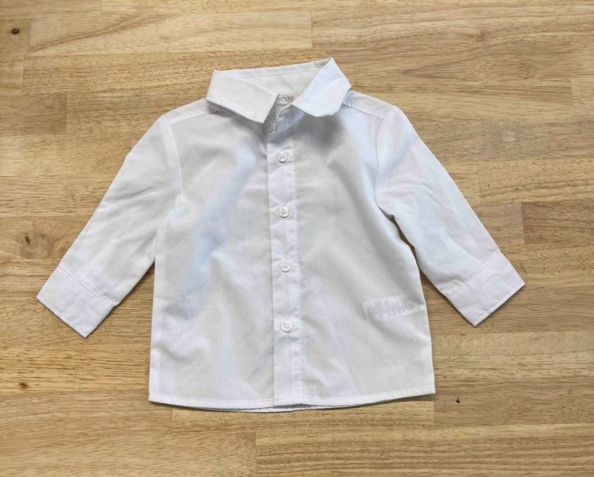 George Button - Up Shirt – 0–3 Months - Nest and Sprout - Consignment