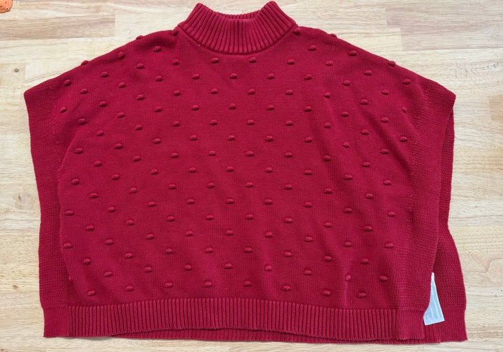 Carter’s Mock Neck Knit Top Poncho Style | Size 8 - Nest and Sprout - Consignment