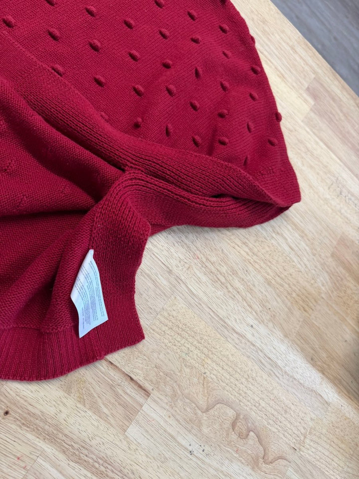 Carter’s Mock Neck Knit Top Poncho Style | Size 8 - Nest and Sprout - Consignment