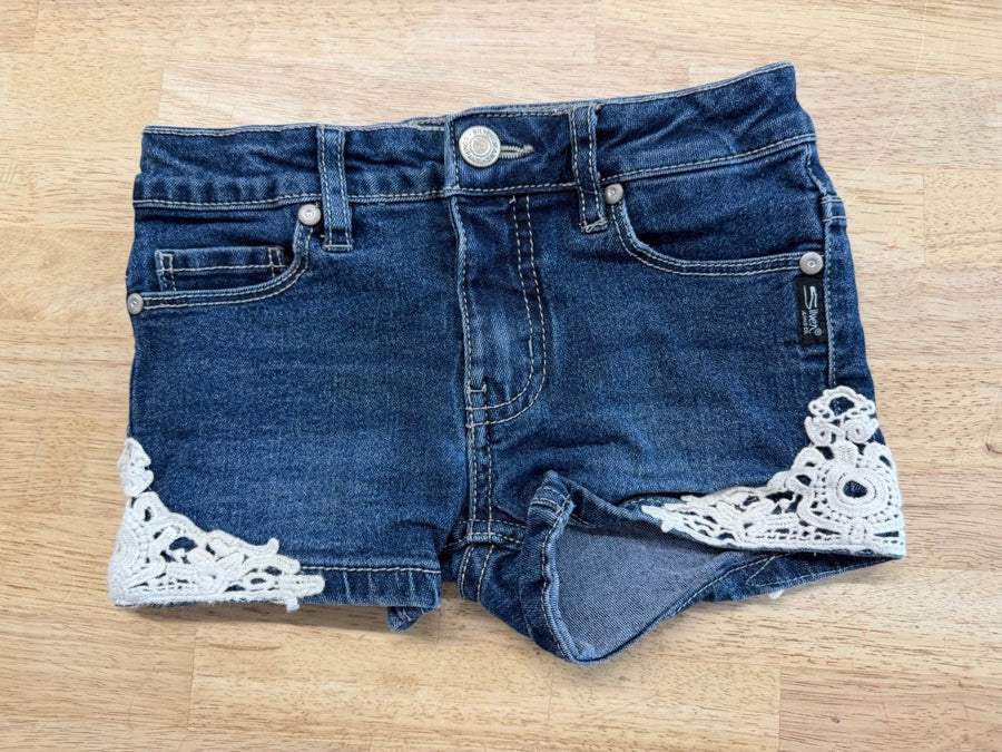 Silver Jeans Medium Wash Lace Detail | Size 7 - Nest and Sprout - Consignment