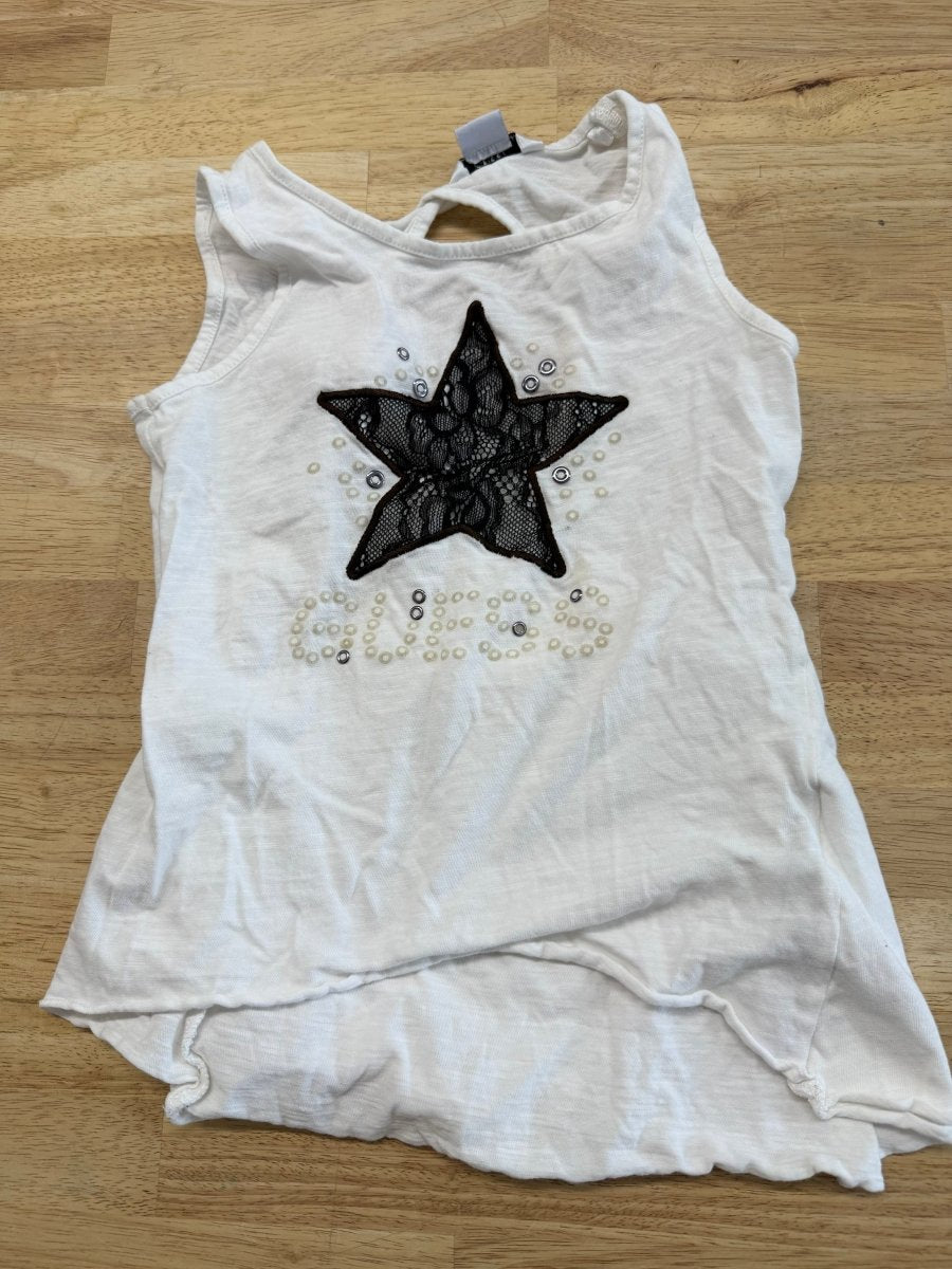 Guess White Tank Top | Size 7 - Nest and Sprout - Consignment