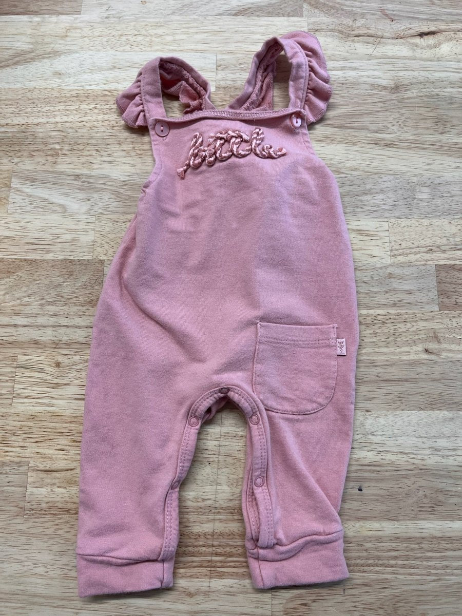 Dirkje Pink Romper – Size 3 Months - Nest and Sprout - Consignment