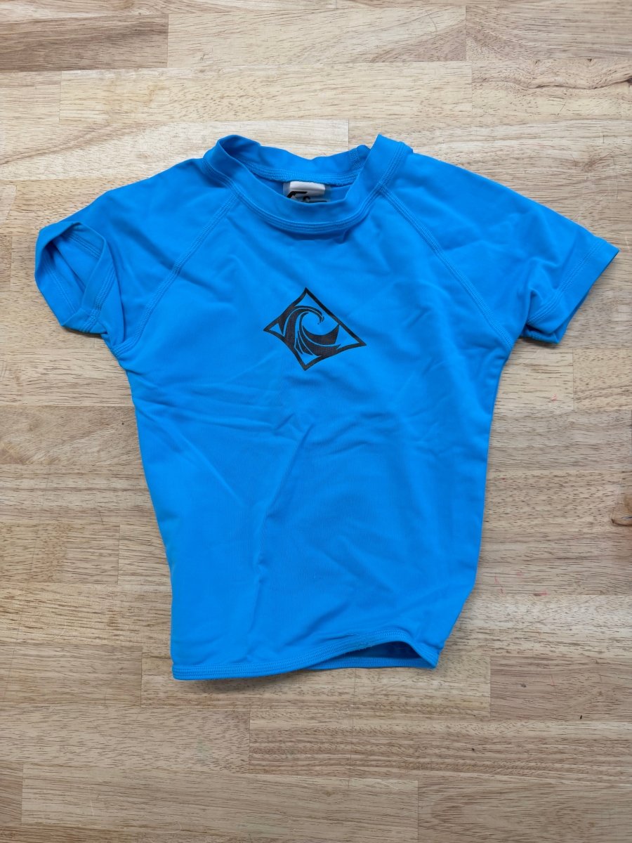 C&R Surf Wear Rash Guard Blue | Size 3 - Nest and Sprout - Consignment
