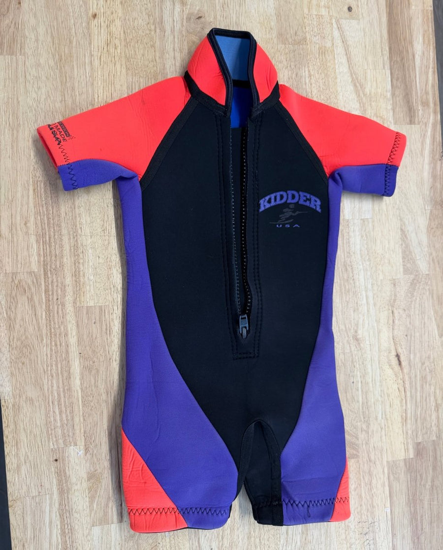 Kidder USA Wetsuit Purple Coral Black | Size XS - Nest and Sprout - Consignment