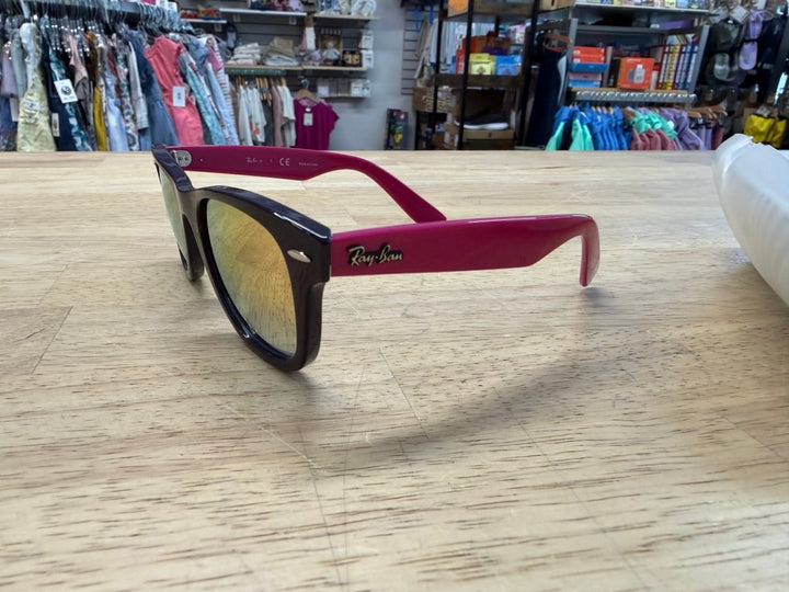 Ray - Ban Kids Sunglasses Fuchsia Purple with Case - Nest and Sprout - Consignment