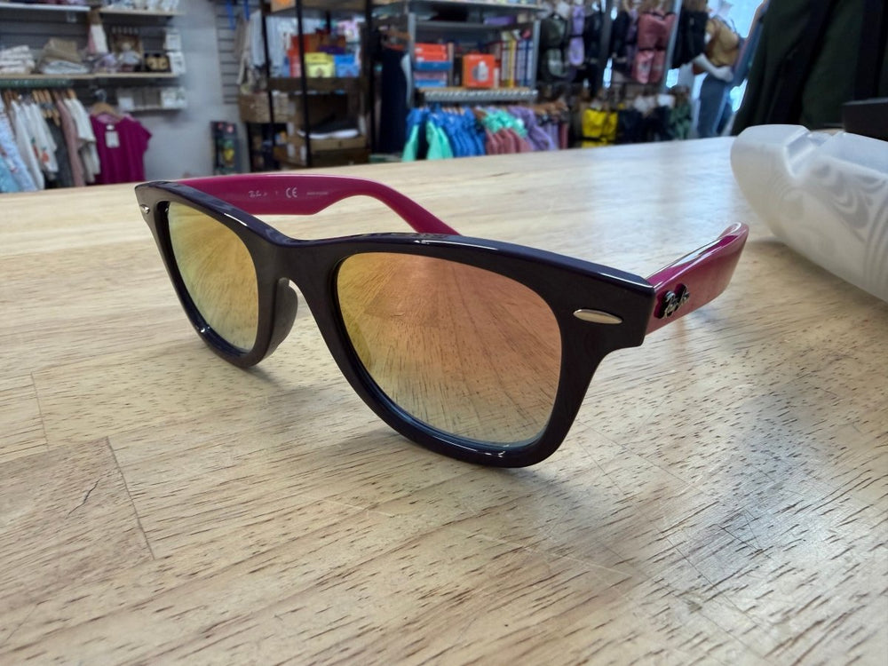 Ray - Ban Kids Sunglasses Fuchsia Purple with Case - Nest and Sprout - Consignment