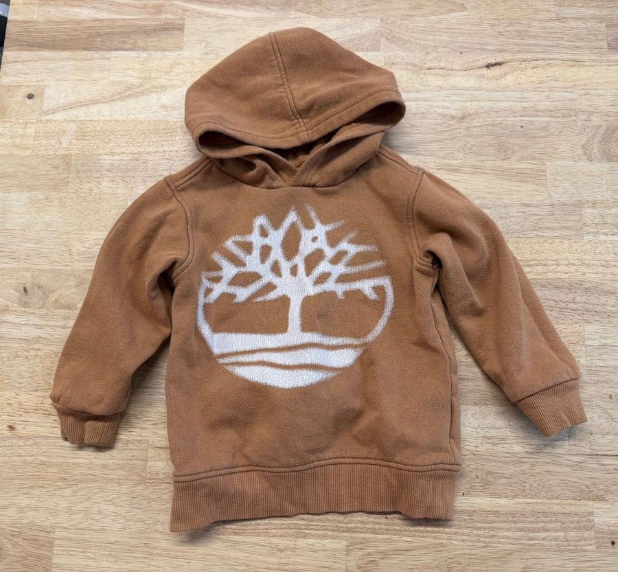 Timberland Hoodie Caramel | Size 3T - Nest and Sprout - Consignment