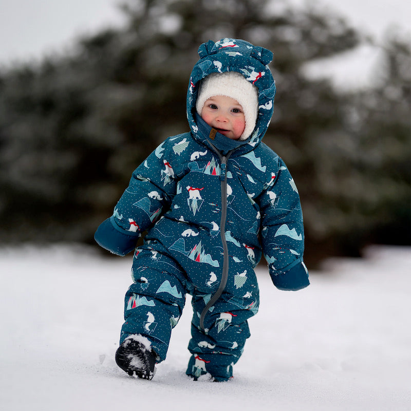 Jan & Jul Toasty Dry Puffy Baby Snowsuit | Size XL in Blue, M-XL in Pink Final Sale