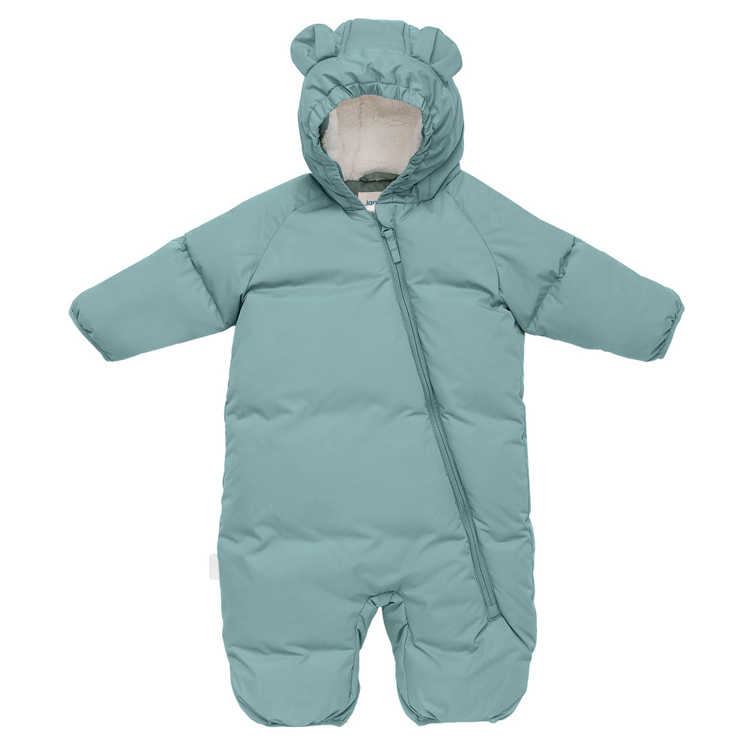 Jan & Jul Toasty-Dry Puffy Bunting Suit – Dark Spruce