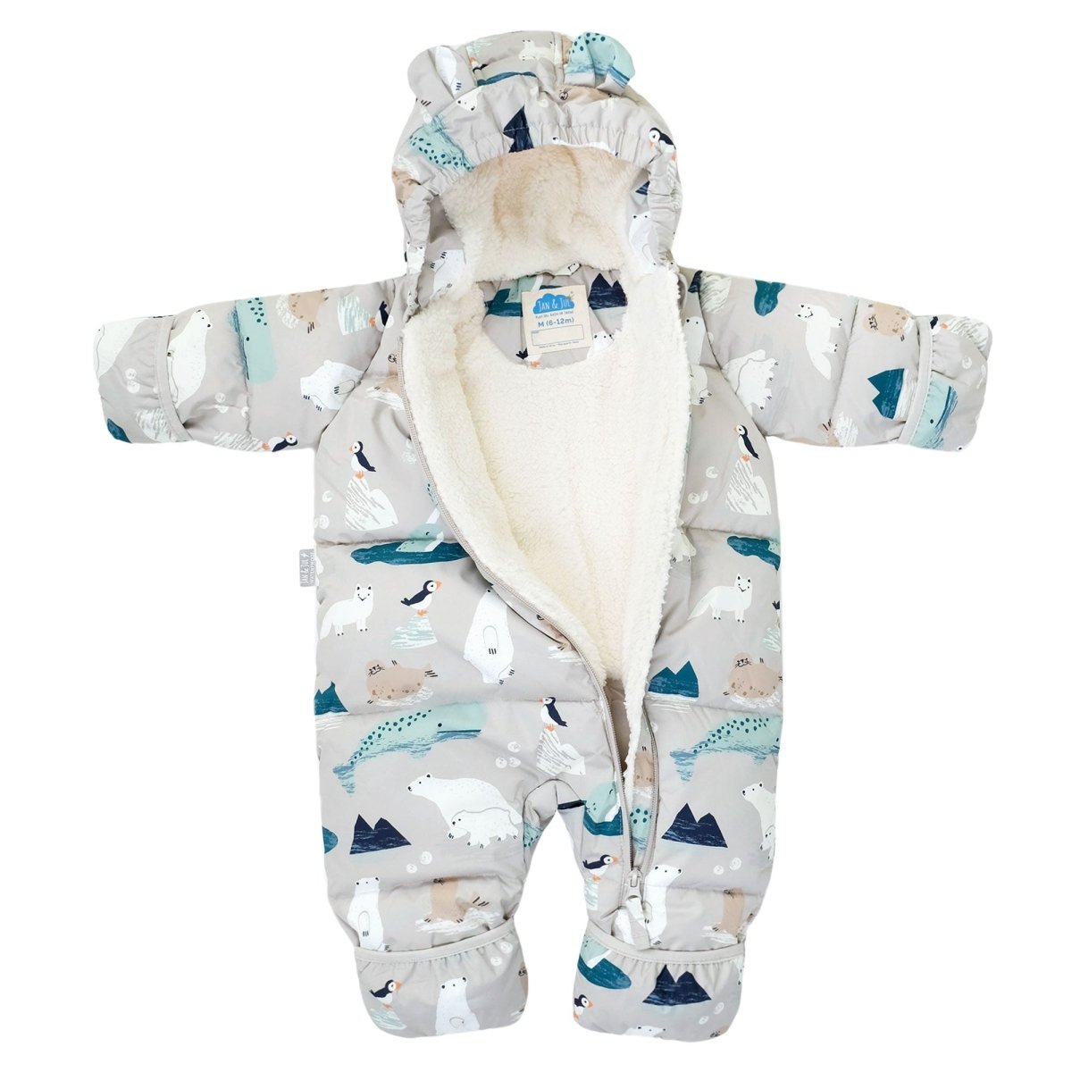 Toasty Dry Puffy Baby | Polar Pals - Nest and Sprout - Jan & Jul