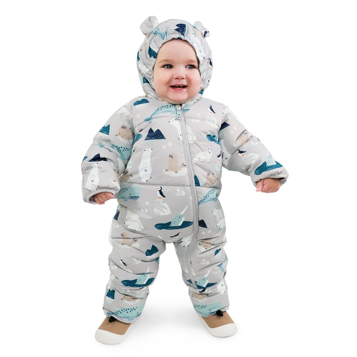Toasty Dry Puffy Baby | Polar Pals - Nest and Sprout - Jan & Jul