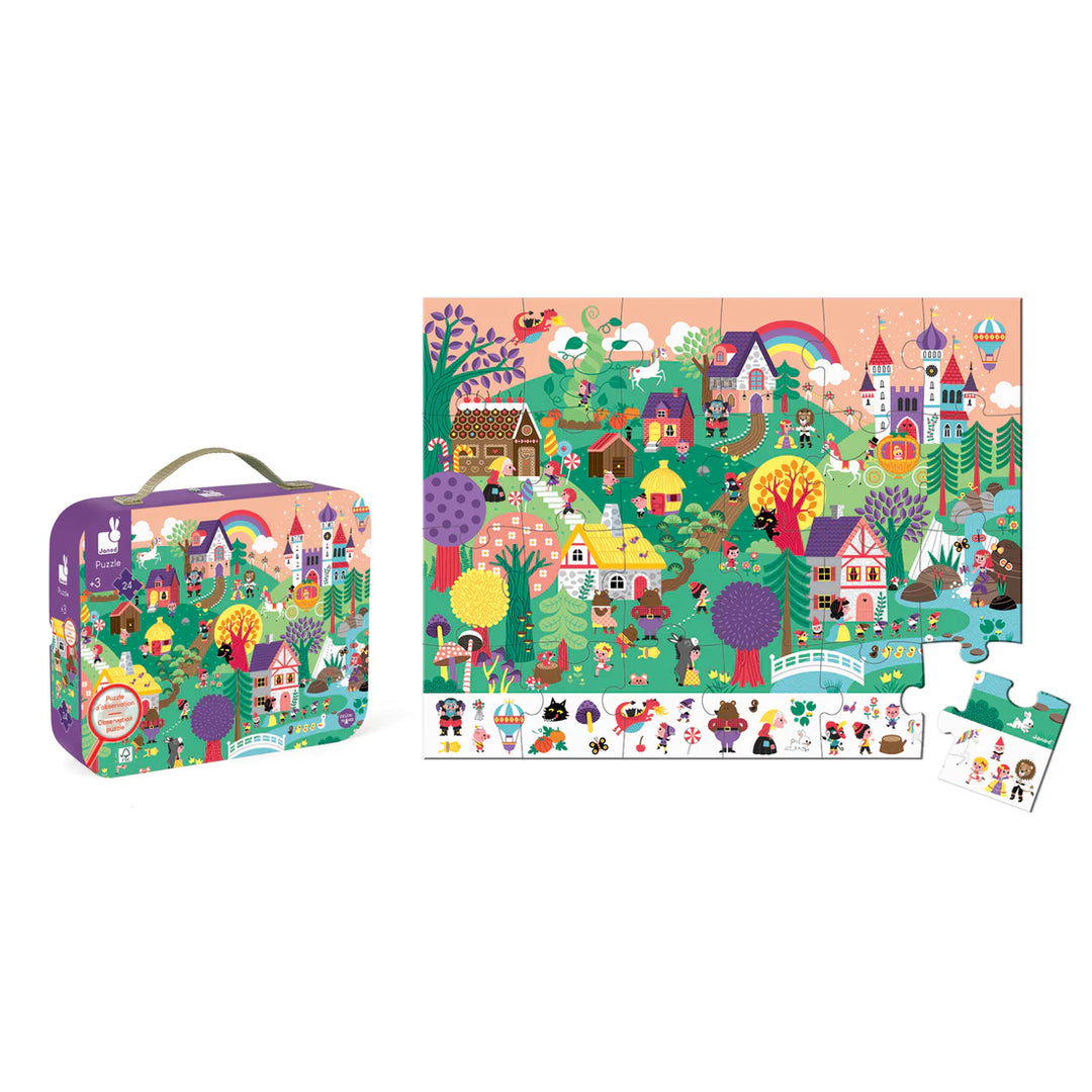 Janod Puzzle Observation - the Tales, 24 Piece
