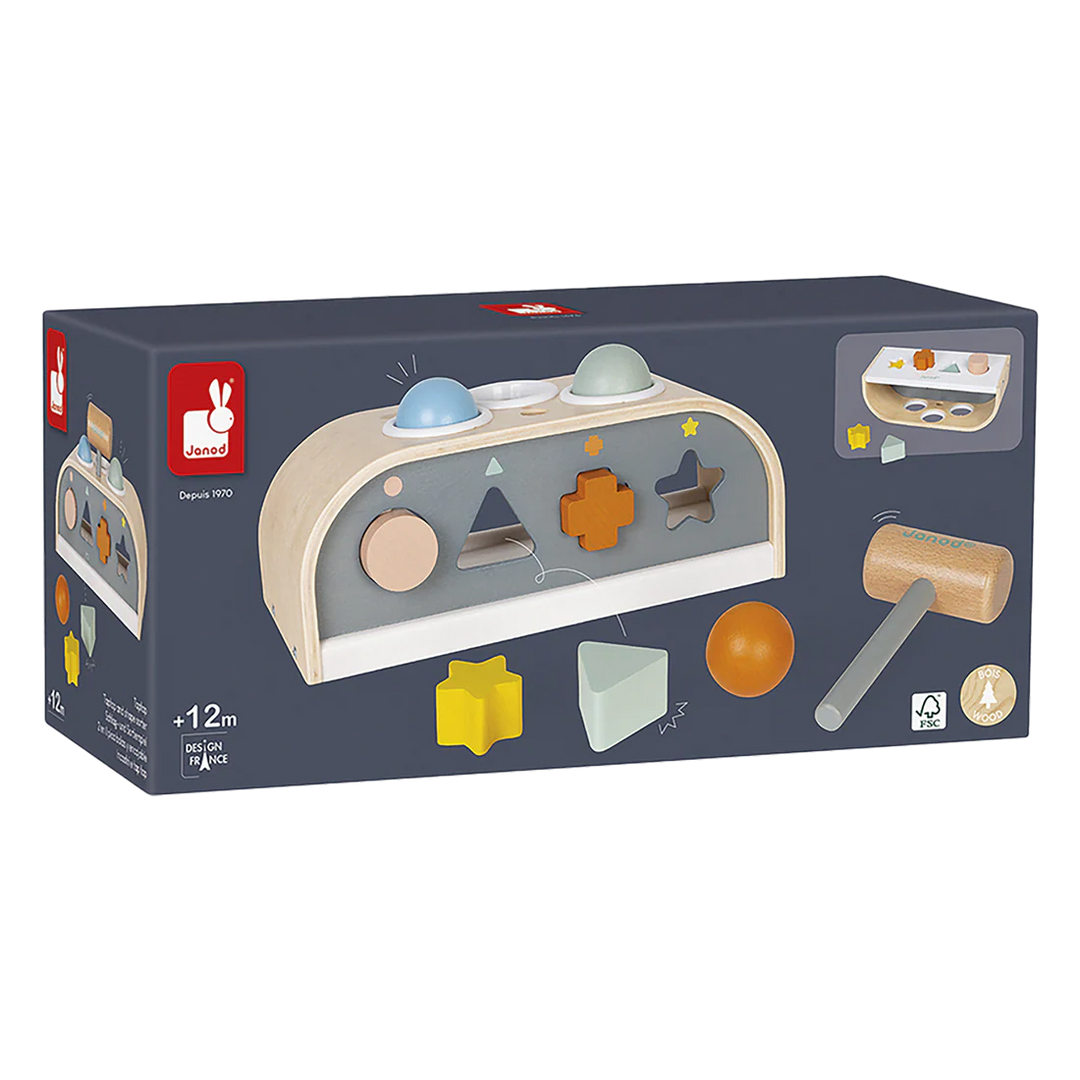 Janod Shape Sorter, Sweet Cocoon