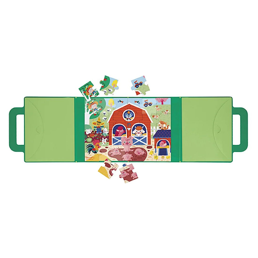 Janod Magneti'Puzzles – Farm (24 Pieces) - Nest and Sprout-Janod