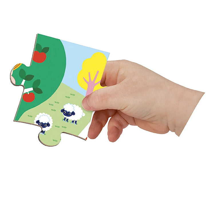 Janod Magneti'Puzzles – Farm (24 Pieces) - Nest and Sprout-Janod
