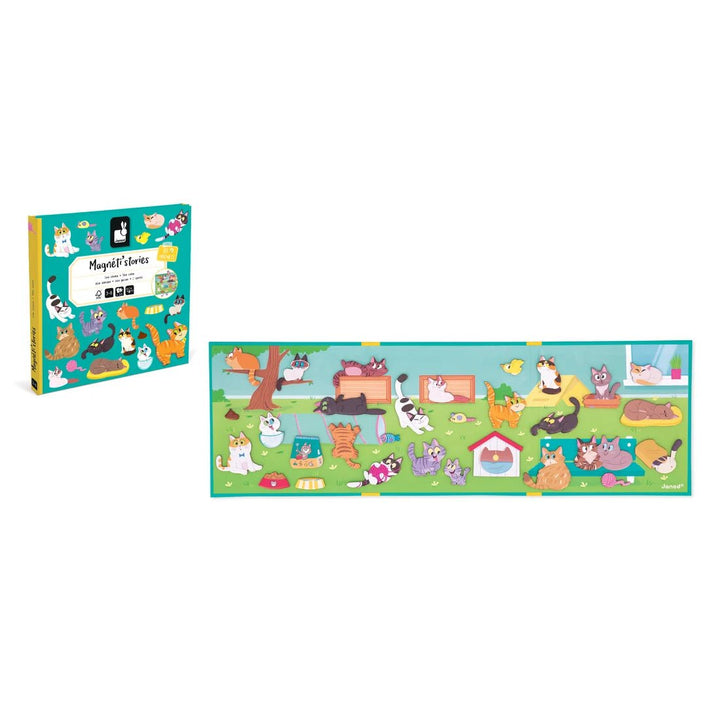 Janod Magneti'Stories – Cats (30 Pieces) - Nest and Sprout-Janod