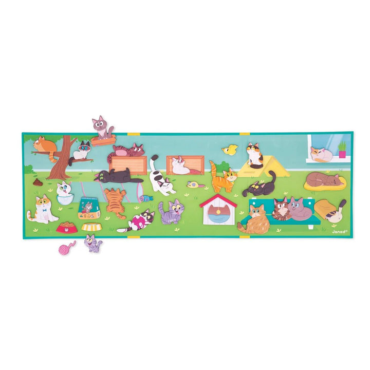 Janod Magneti'Stories – Cats (30 Pieces) - Nest and Sprout-Janod
