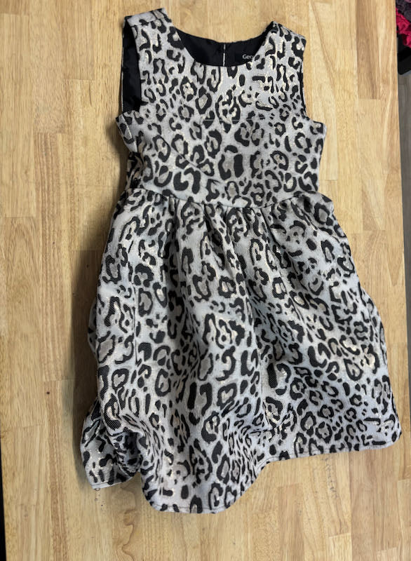 George Gold Silver Occasion Dress | Size 8