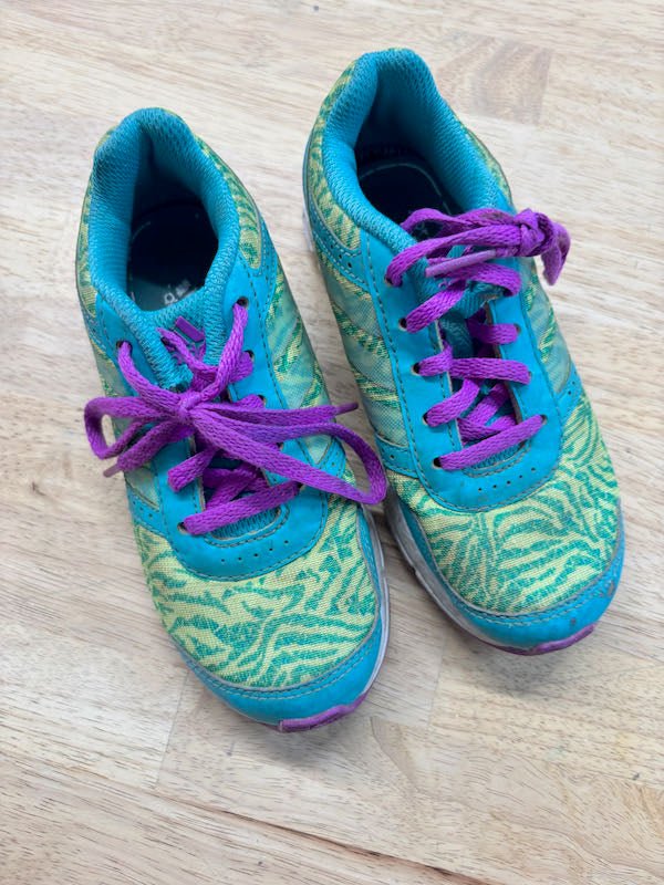 Turquoise Purple Runners | Size 12 - Nest and Sprout - Consignment