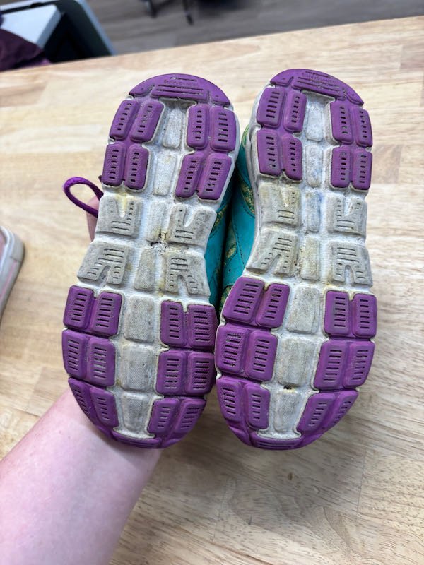 Turquoise Purple Runners | Size 12 - Nest and Sprout - Consignment