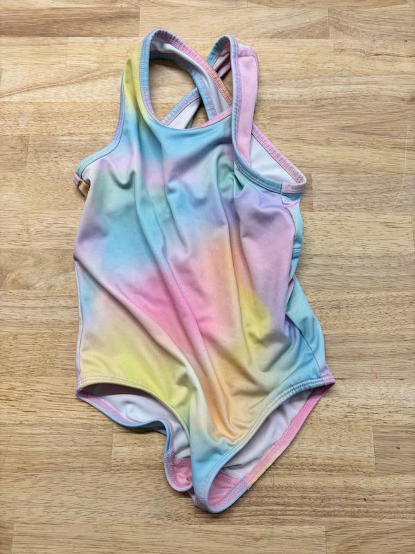 Joe Fresh Watercolour Pastel Leotard | Size 5 - Nest and Sprout - Consignment