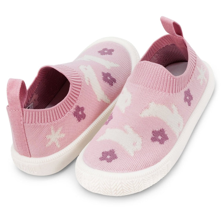Jan & Jul Knit Shoes – Bunny Flowers - Nest and Sprout - Jan & Jul