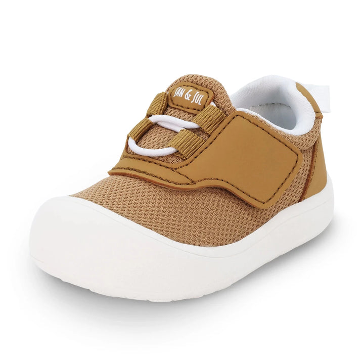 Jan & Jul Mini - Flyer Toddler Sneakers - Soft Brown - Nest and Sprout - Jan & Jul