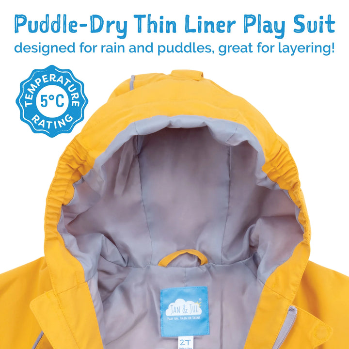 Jan & Jul Puddle Dry Rain Suit | Prairie Flowers