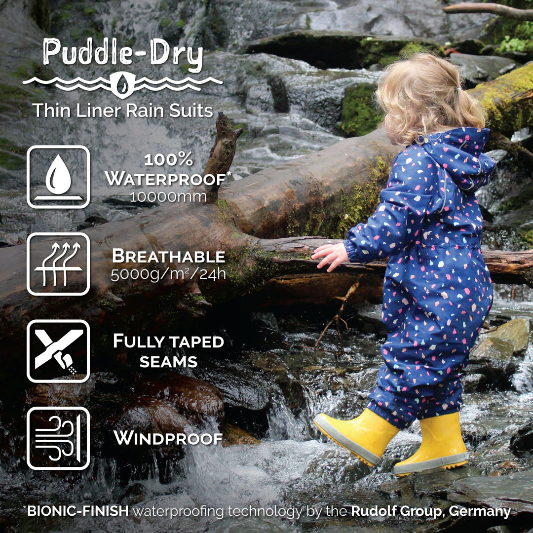 Jan & Jul Puddle Dry Rain Suit | Prairie Flowers
