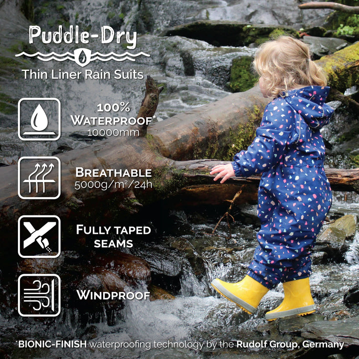 Jan & Jul Puddle Dry Rain Suit | Prairie Flowers