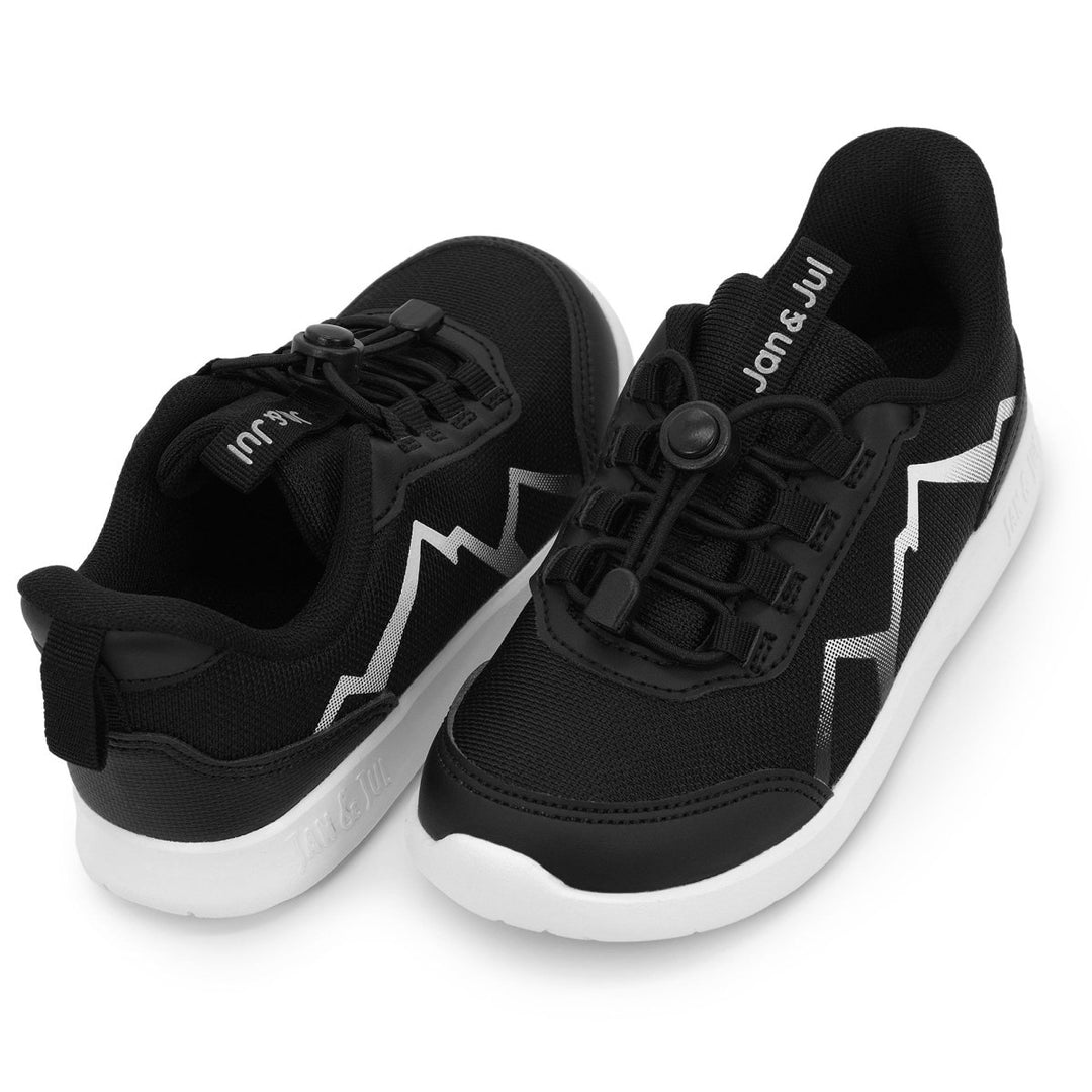 Jan & Jul Sneakers – Lite Mountain – Black - Nest and Sprout - Jan & Jul