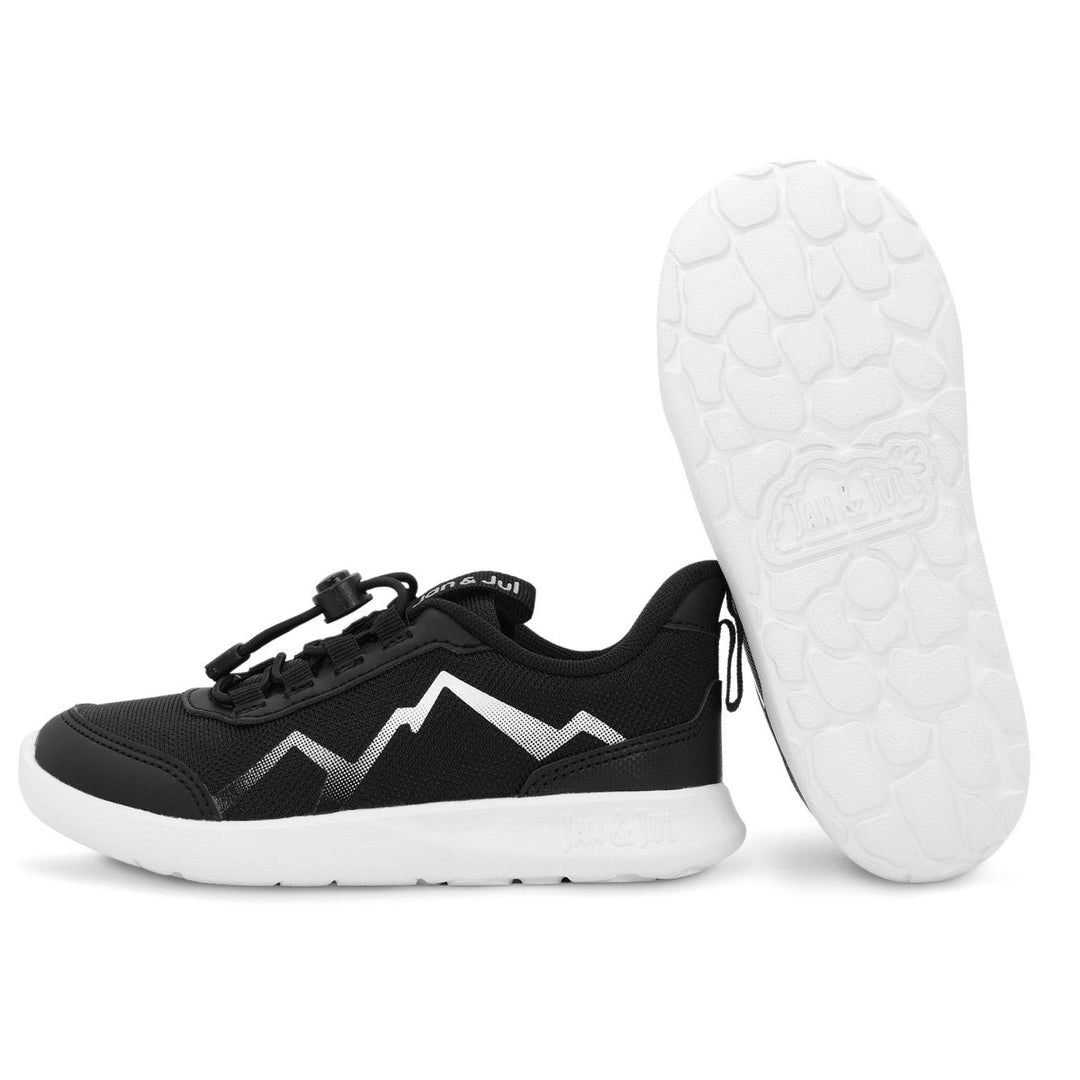 Jan & Jul Sneakers – Lite Mountain – Black - Nest and Sprout - Jan & Jul